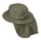 Preview: Helikon-Tex Boonie Hat PolyCotton Ripstop Olive Green + Nackenschutz