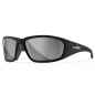 Preview: Wiley X - WX Boss Grey Silver Flash Matte Black Frame Sonnenbrille
