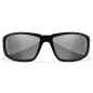 Preview: Wiley X - WX Boss Grey Silver Flash Matte Black Frame Sonnenbrille