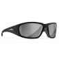 Preview: Wiley X - WX Boss Grey Silver Flash Matte Black Frame Sonnenbrille
