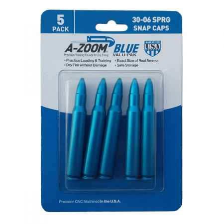 A-Zoom Pufferpatronen 30-06 SPRG 5er Pack - Blue