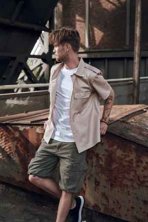 Brandit Vintage Classic Shorts - Olive Green