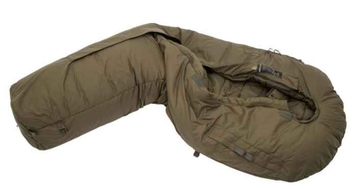 Carinthia - Survival One - Winter Schlafsack int. Ärmeln - Olive Green