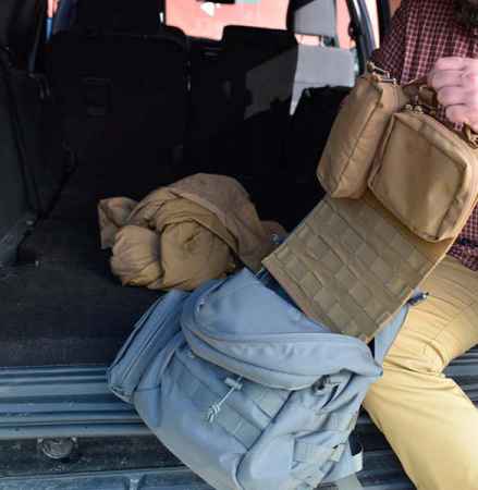 Helikon-Tex Backpack Panel Insert - Schwarz Black