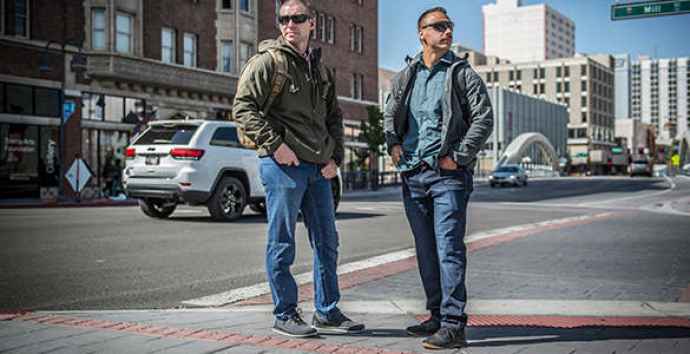 Helikon-Tex Greyman Tactical Jeans SLIM - Denim Mid - Dark Blue