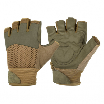 Helikon-Tex Half Finger Mk.2 Gloves - Olive Green-Coyote