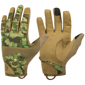 Helikon-Tex Range Tactical Gloves - PenCott Wildwood/Coyote