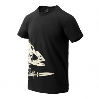 Helikon-Tex - T-Shirt Full Body Skeleton - Schwarz Black