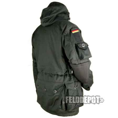 Leo Köhler Einsatzkampfjacke KSK-Smock Ripstop - Schwarz Black