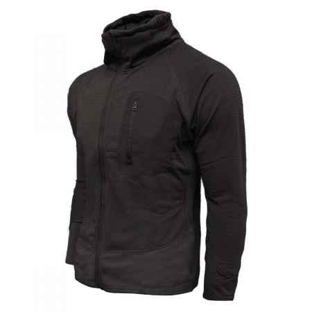 MFH US Unterziehjacke Tactical Fleece - Schwarz Black