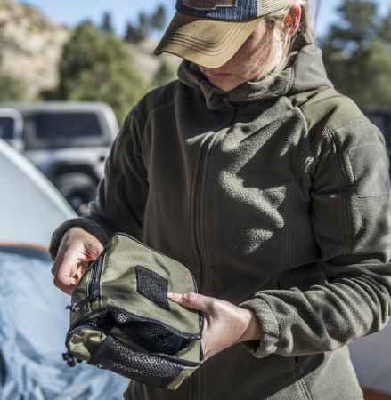 Helikon-Tex Travel Toiletry Bag - Olive Green-Black