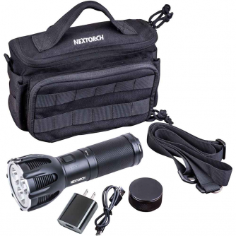 Nextorch Saint Torch 30 V2.0 LED Flashlight 8000 Lumens Searchlight Powerbank