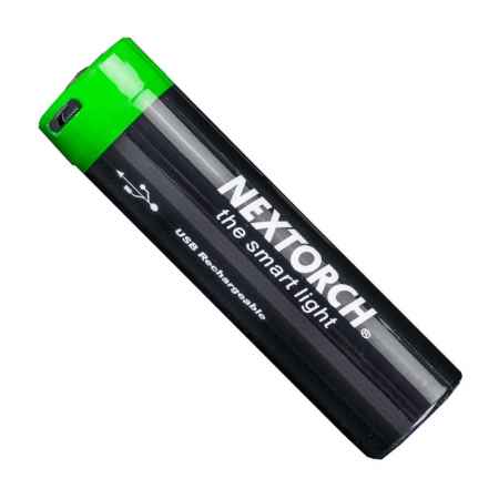 Nextorch Akku 18650 USB Lithium-ion (Li-Ion) 3,6 V, 3400 mAh