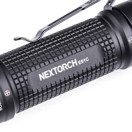 Nextorch E51 C - 1600 Lumen EDC LED Taschenlampe USB-C + 18650 Akku