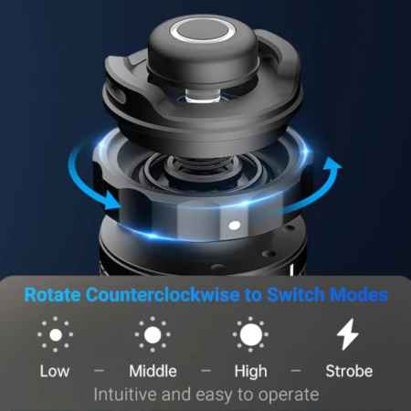 Nextorch TA30C MAX Tactical LED Taschenlampe 3000 Lumen 