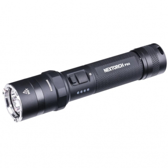 Nextorch P84 LED-Taschenlampe mit 360° Warnlicht-Funktion + Notfall-Glasbrecher