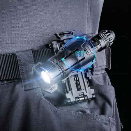 Nextorch V61 Taktisches Taschenlampen Holster - 360 Grad drehbar, Schnellverschluss