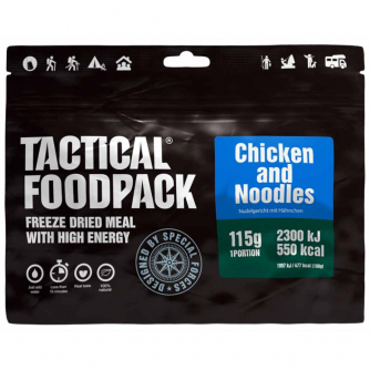 Tactical Foodpack - Nudelgericht mit Hähnchen (Hauptmahlzeit)