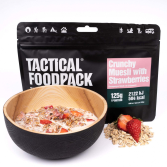 Tactical Foodpack - Crunchy Muesli with Strawberries (Breakfast)