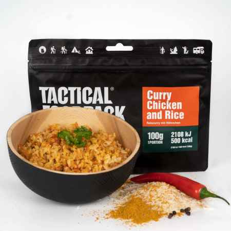 Tactical Foodpack - Curry-Hühnchen mit Reis (Hauptmahlzeit)