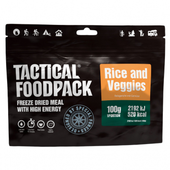Tactical Foodpack - Reisgericht mit Gemüse (Vegan)