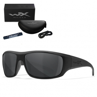 Wiley X - WX Omega Smoke Grey Matte Black Frame Sonnenbrille