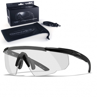 Wiley X - WX Saber Advanced Clear Matte Black Frame Schutzbrille