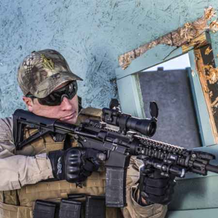 Wiley X - WX Saber Advanced Smoke/Clear/Rust OD Green Frame Sonnenbrille