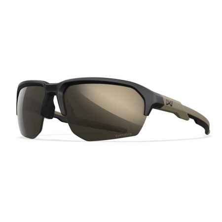 Wiley X Jakl Captivate Tungsten Mirror Matte Black/Tan Frame