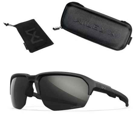 Wiley-X Jakl Captivate Polarisierend Black Mirror Matte Black Frame