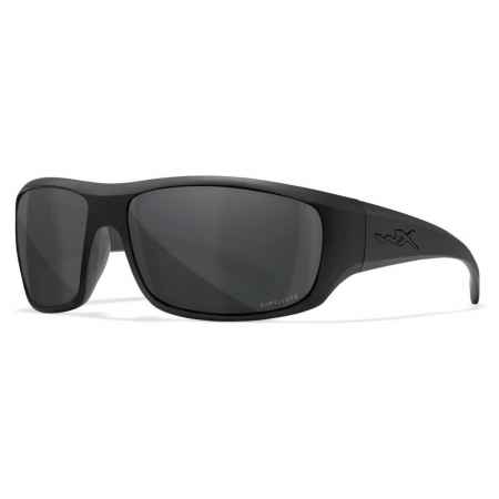 Wiley X - WX Omega Captivate Grey Matte Black Frame  Sunglasses