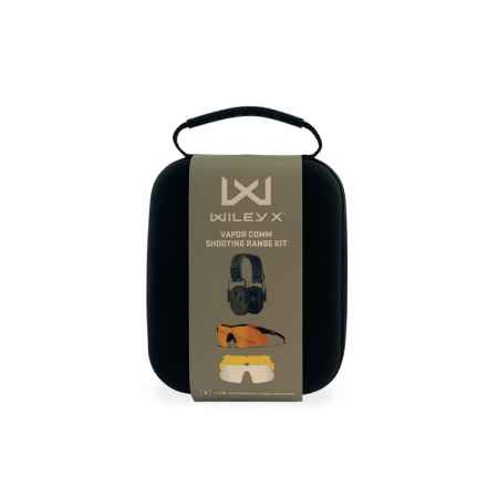 Wiley-X Shooting Range Kit Vapor COMM + Earmor M300WXJ
