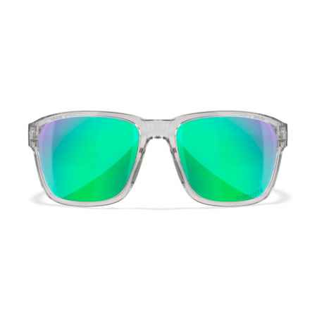 Wiley X - Trek Captivate Green Mirror Gloss Crystal Light Grey Frame Sonnenbrille