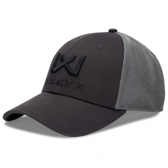 Wiley X Trucker Cap - Dark Grey-Black