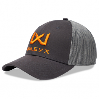Wiley X Trucker Cap - Dark Grey-Orange