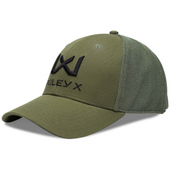 Wiley X Trucker Cap - Olive Green-Black