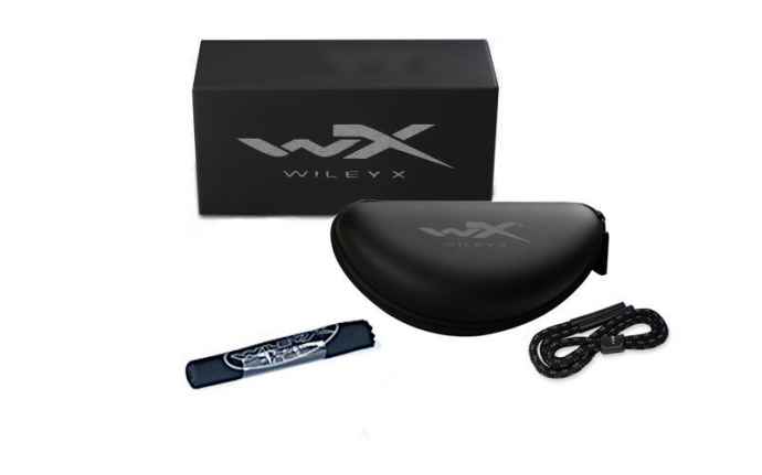 Wiley X - Valor 2.5 Polarized Black Ops Grey Matte Black Frame Sunglasses