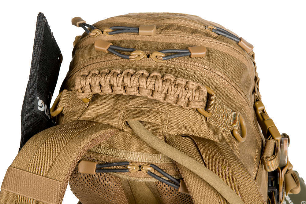 Sac à Dos Tactique Direct Action Dragon Egg MkII 25L, Cordura 500D, Système Combat Vent, MOLLE Laser, Gris Urbain