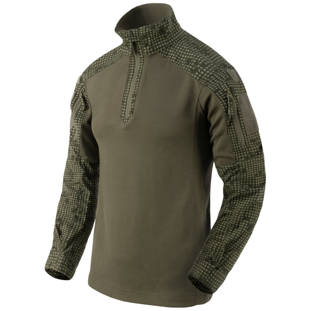 HELIKON T-Shirt Uomo 3-Colore Desert, 100% Cotone, Resistente, Taglie Da S A 3XL