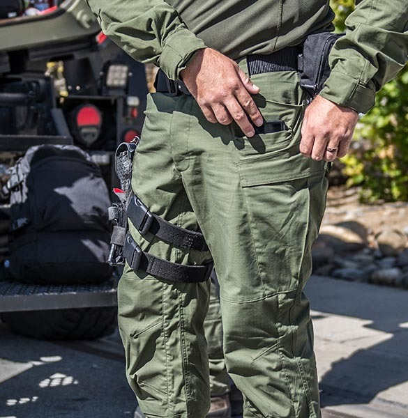 Nohavice Helikon-Tex Urban Tactical Pants Flex - olive green