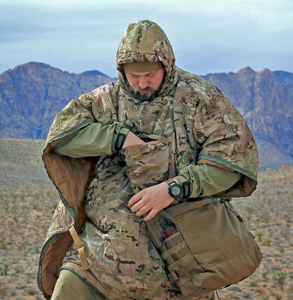 Helikon-Tex Swagman Roll Poncho - Shadow Grey | Felddepot