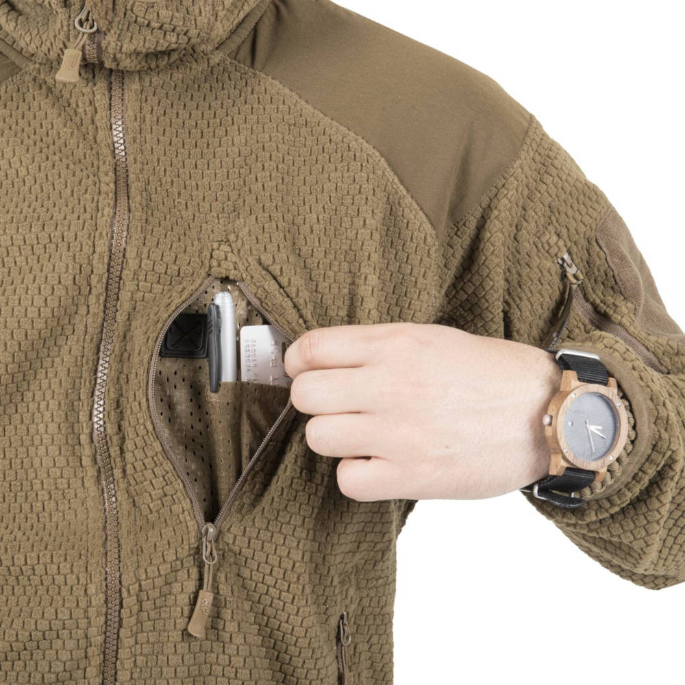 ALPHA TACTICAL Jacket - Grid Fleece - Helikon Tex