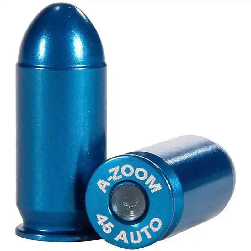 A-Zoom Pufferpatronen .45 ACP 10er Pack - Blue