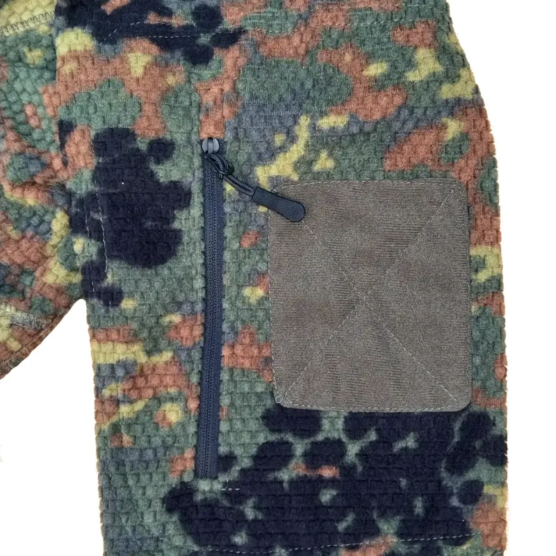 Anton-Blöchl-Grid-Fleece-Jacke-Operator-Flecktarn-ärmel