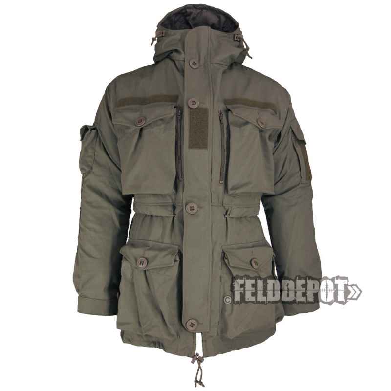 Leo Koehler Einsatzkampfjacke KSK-Smock Ripstop Brown Grey (Olive)