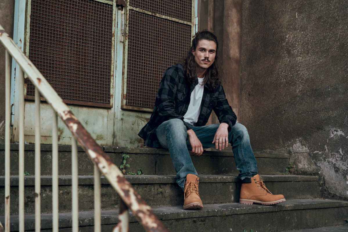 Brandit Check Shirt Flanellhemd Schwarz-Grau