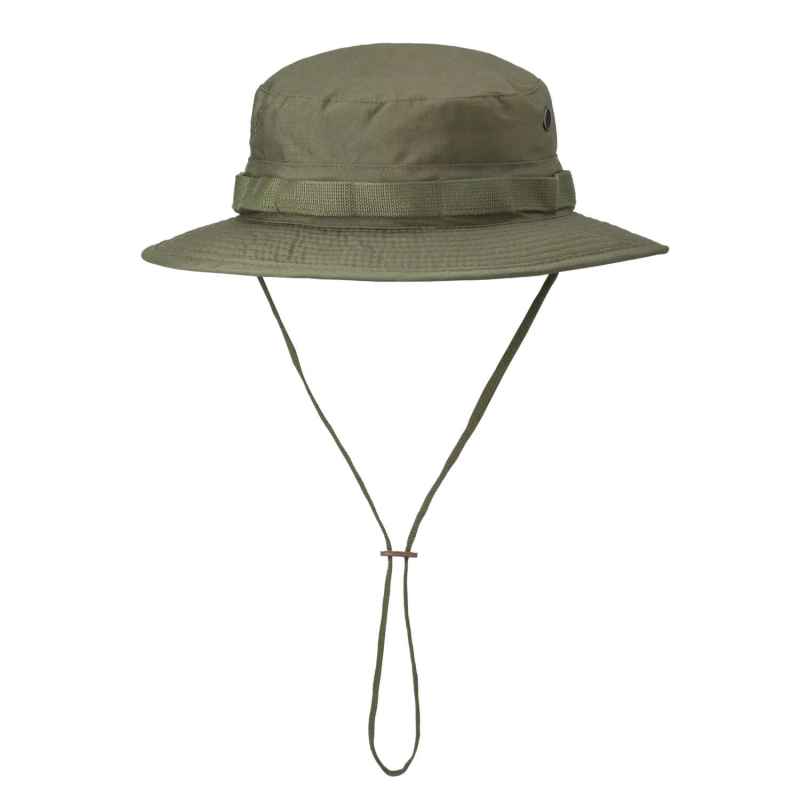 Helikon-Tex Boonie Hat PolyCotton Ripstop Olive Green + Nackenschutz