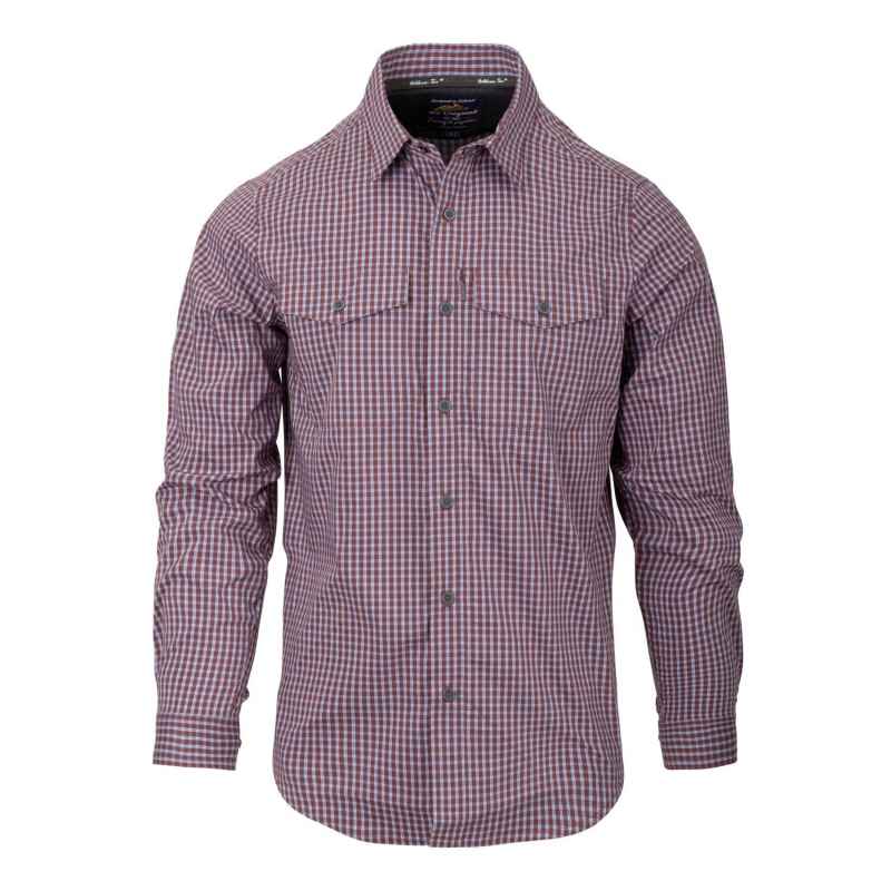 Helikon-Tex Covert Concealed Carry Shirt -  Foggy Grey Plaid