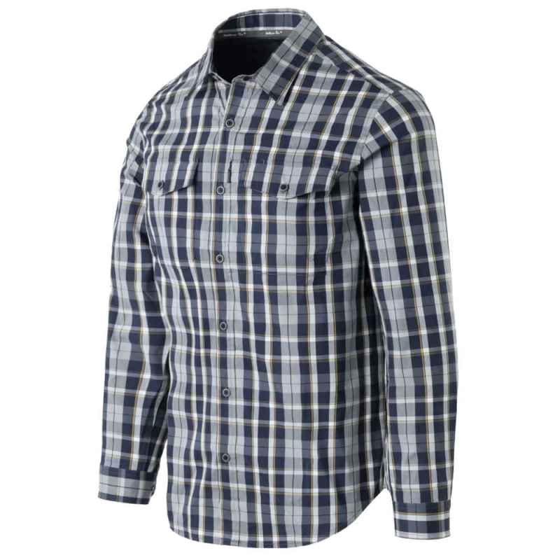 Helikon-Tex Covert Concealed Carry Shirt -  Calm Blue Plaid