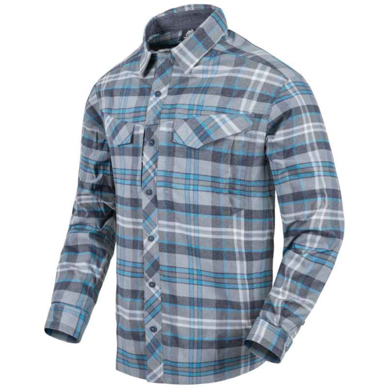 Helikon-Tex - Defender Mk.2 Pilgrim Shirt - Blue Plaid
